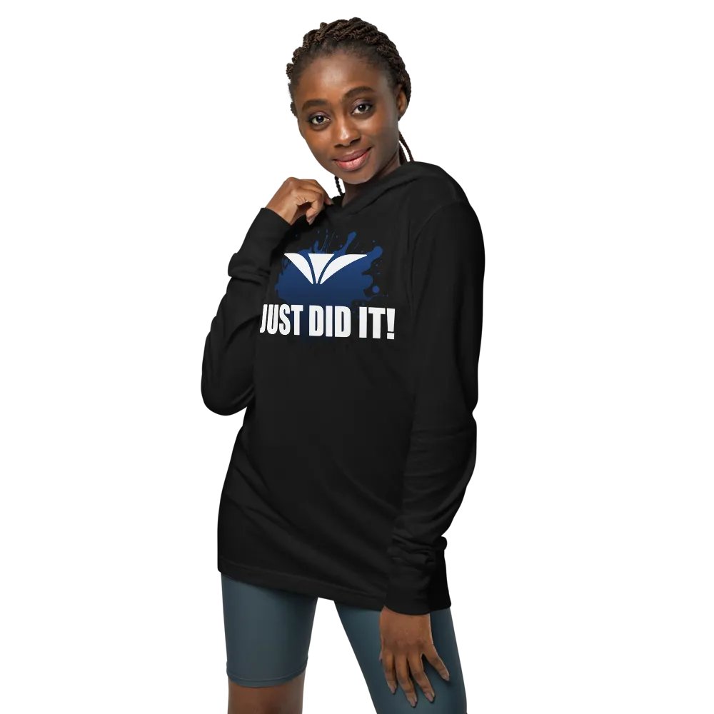 JUST DID IT Hooded Long Sleeve Tee product image (10)