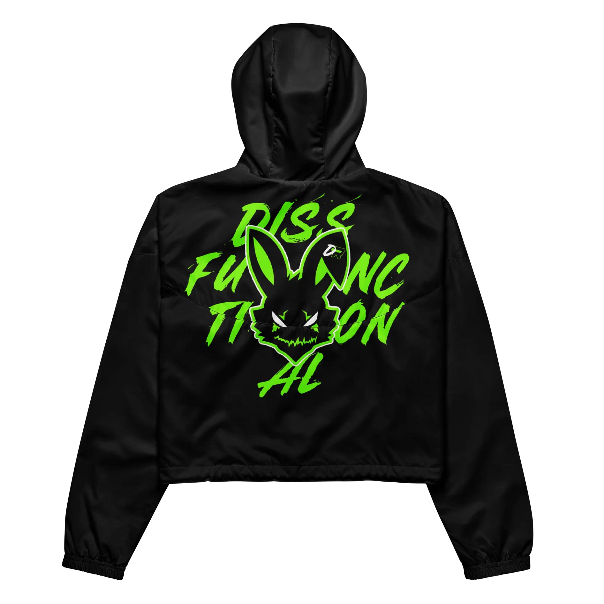 Dissfunctional Rabbit Women's Cropped Windbreaker product image (5)