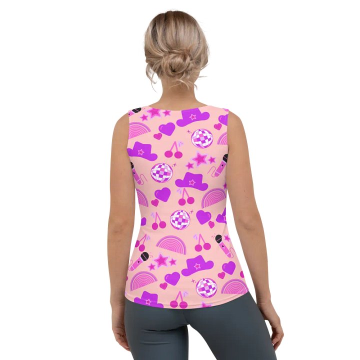 Country Rainbow Disco Vibes Women's Tank Top product image (2)