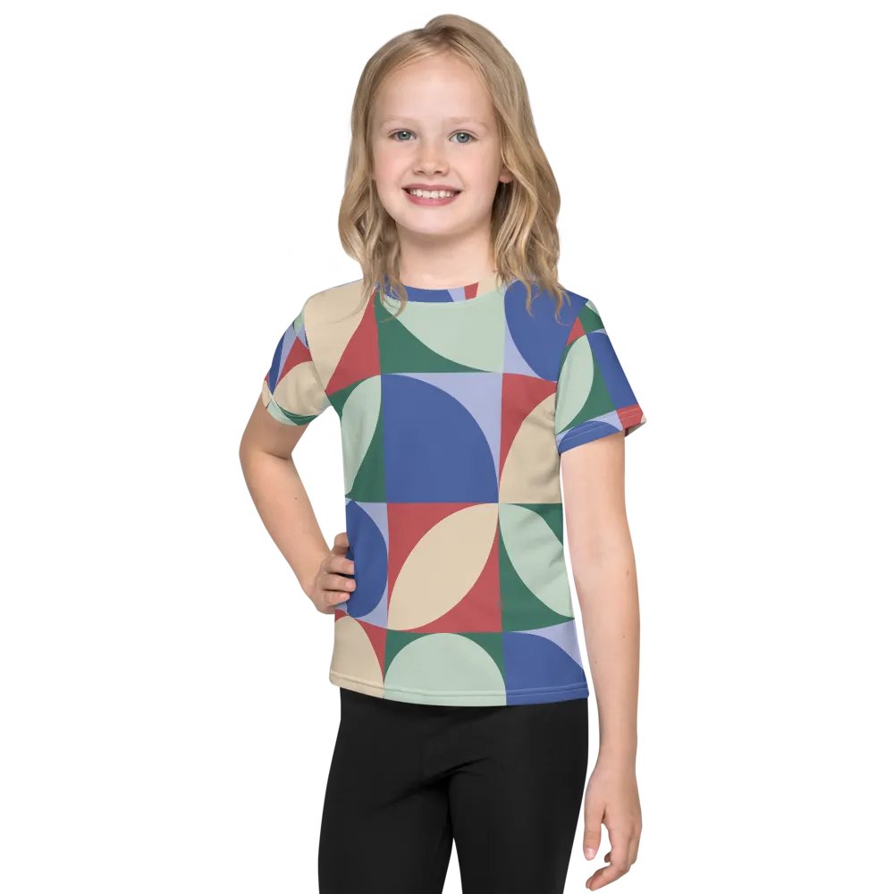 All-Over Print Kids Crew Neck T-Shirt product image (1)