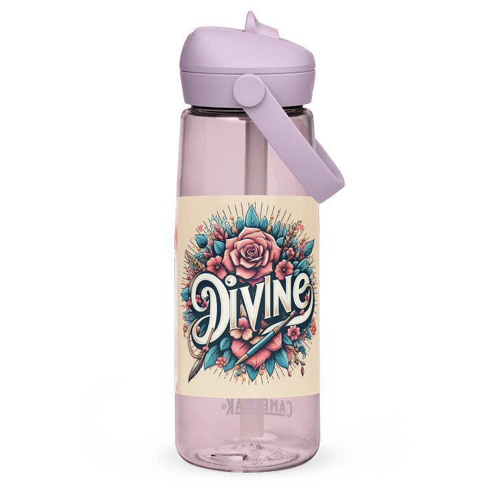 Divine Floral Elegance Water Bottle product image (2)