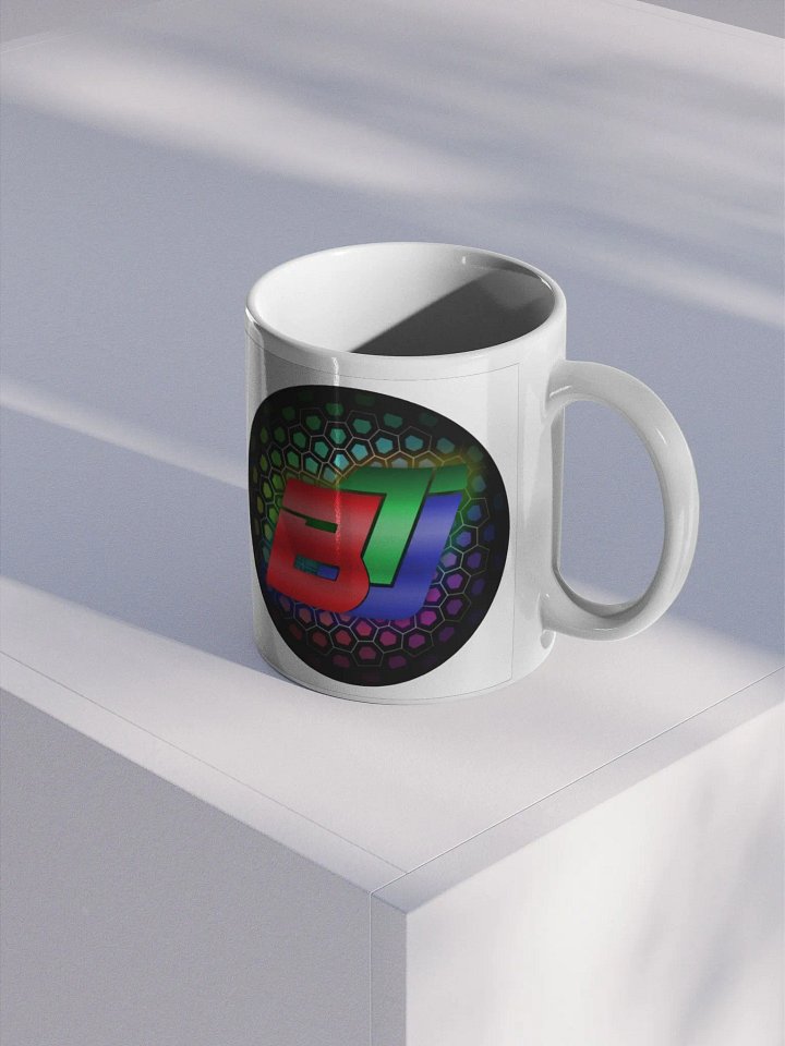 BTJ GAMES coffee mug disco ball logo product image (2)