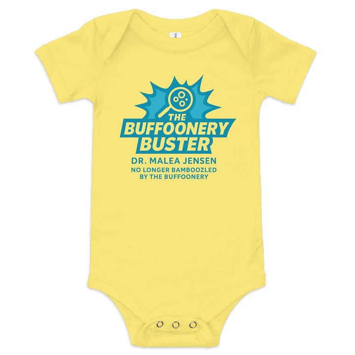 The Buffoonery Buster Baby Onesie product image (1)