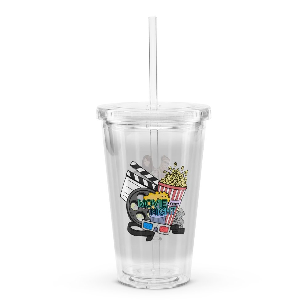 Credits Among Friends - Double Wall Clear Plastic Tumbler product image (2)