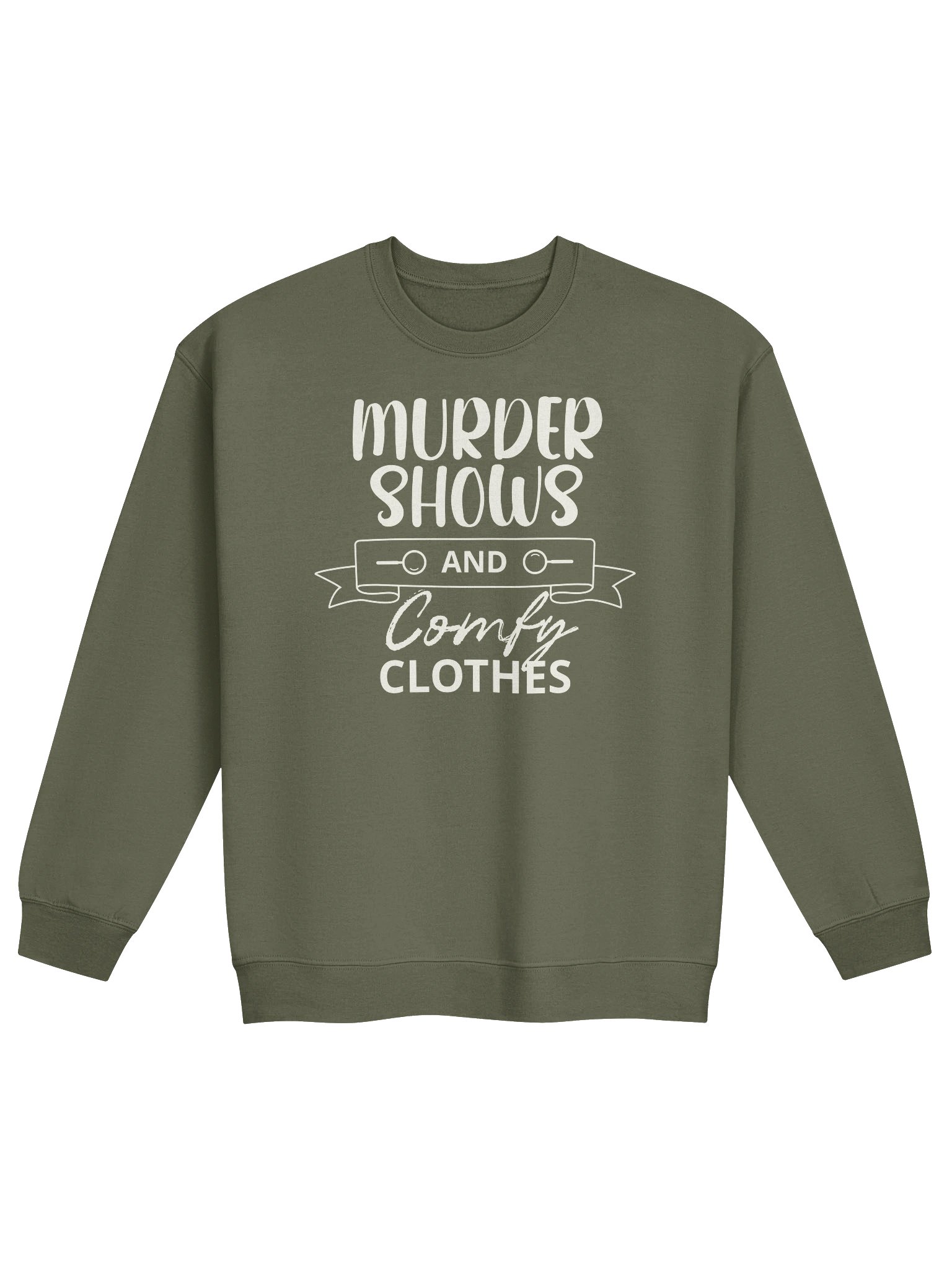 Murder Shows and Comfy Clothes Sweatshirt - Dark product image (18)