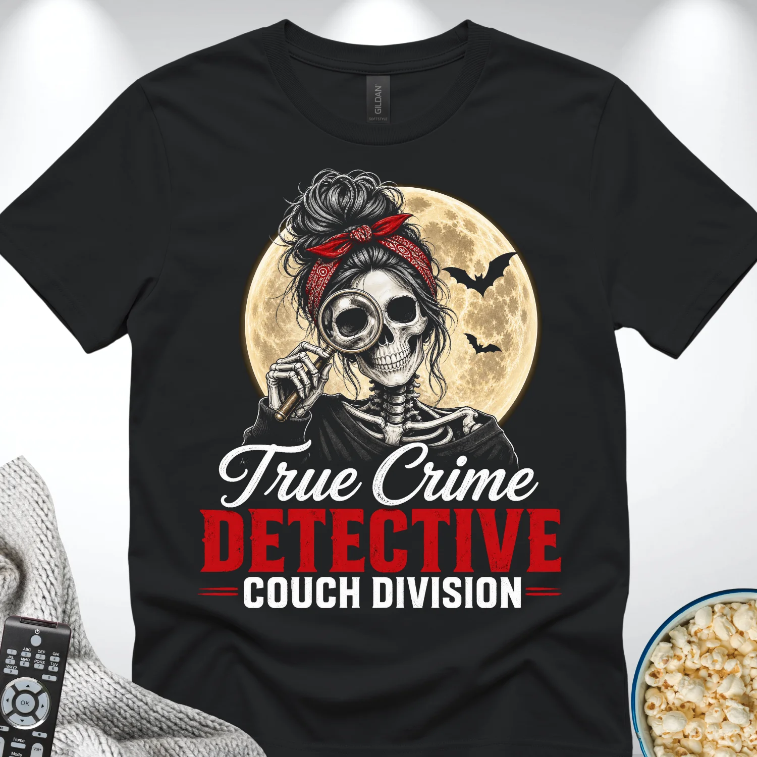 True Crime Detective Couch Division T-Shirt product image (2)