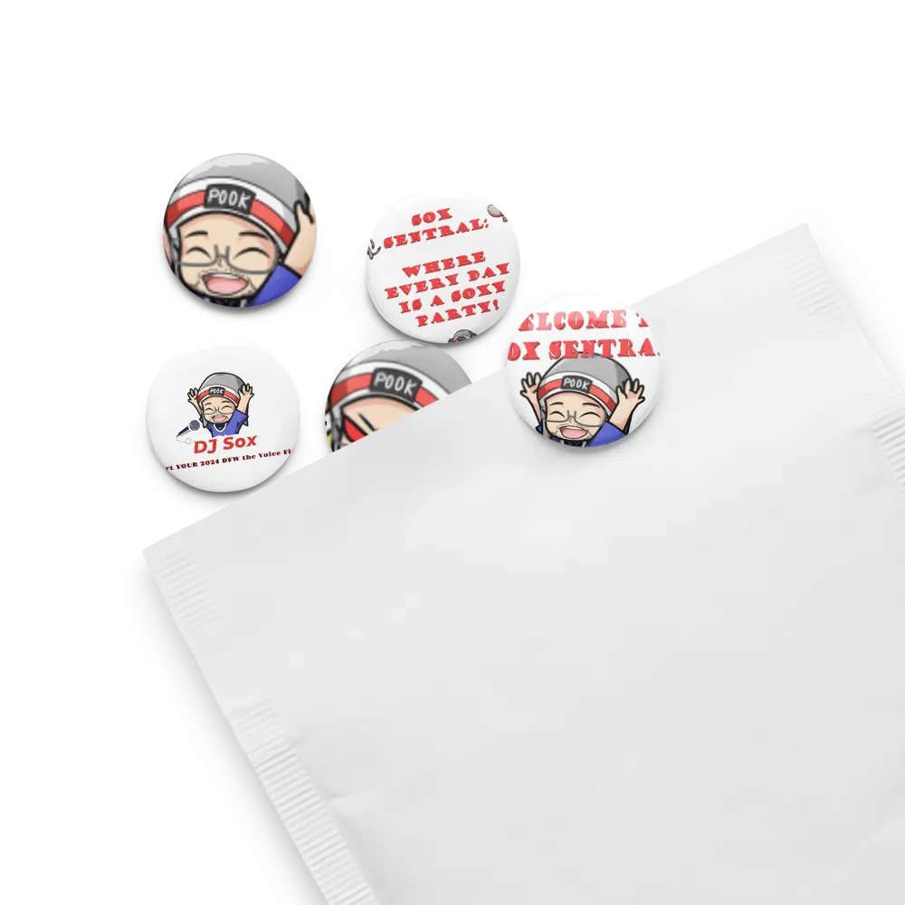 Sox Sentral/DJ Sox Buttons product image (8)