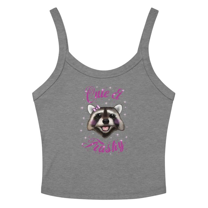 Cute & Trashy Crop Tank product image (2)