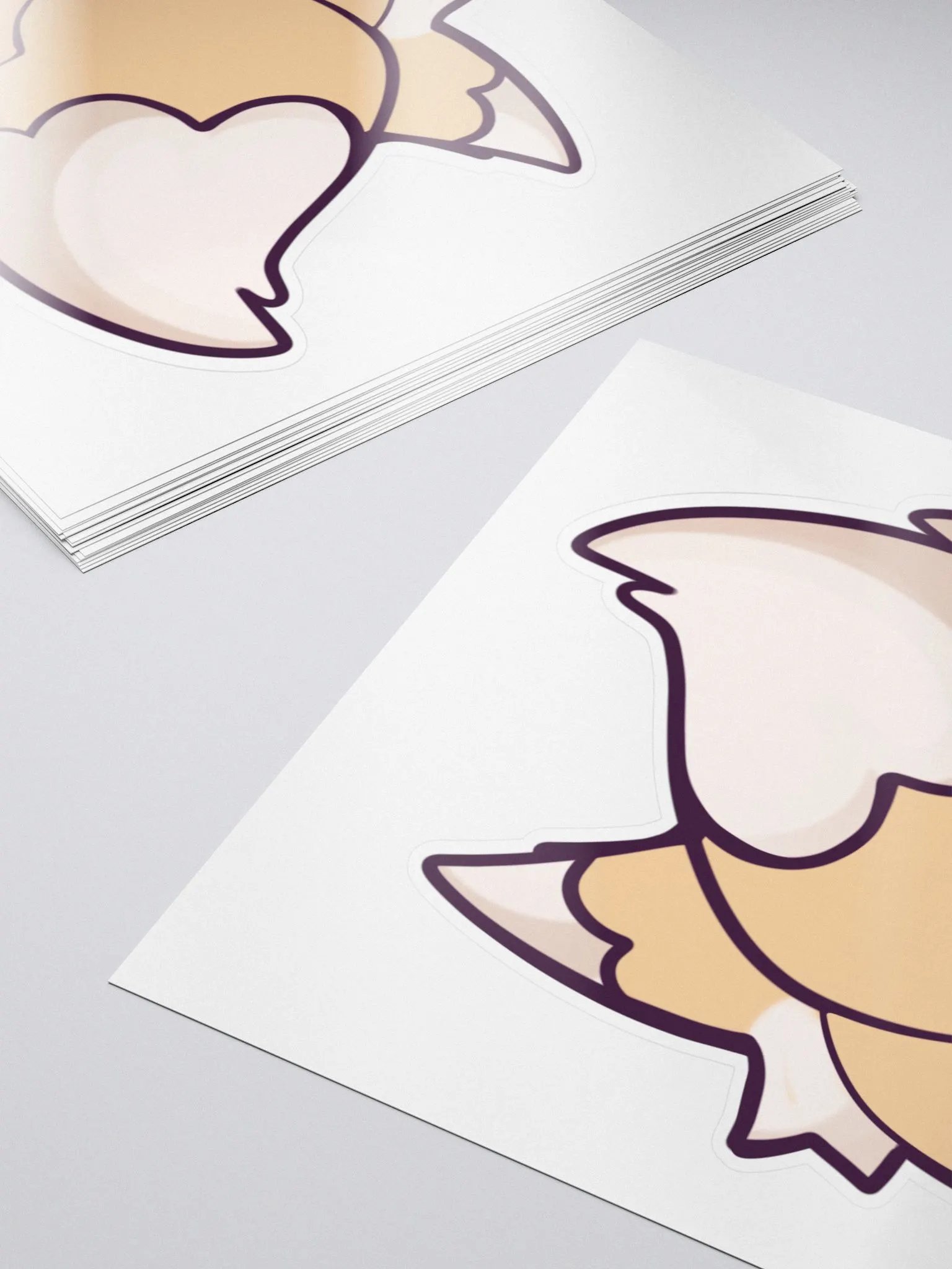 Fluffy tail Sticker product image (5)