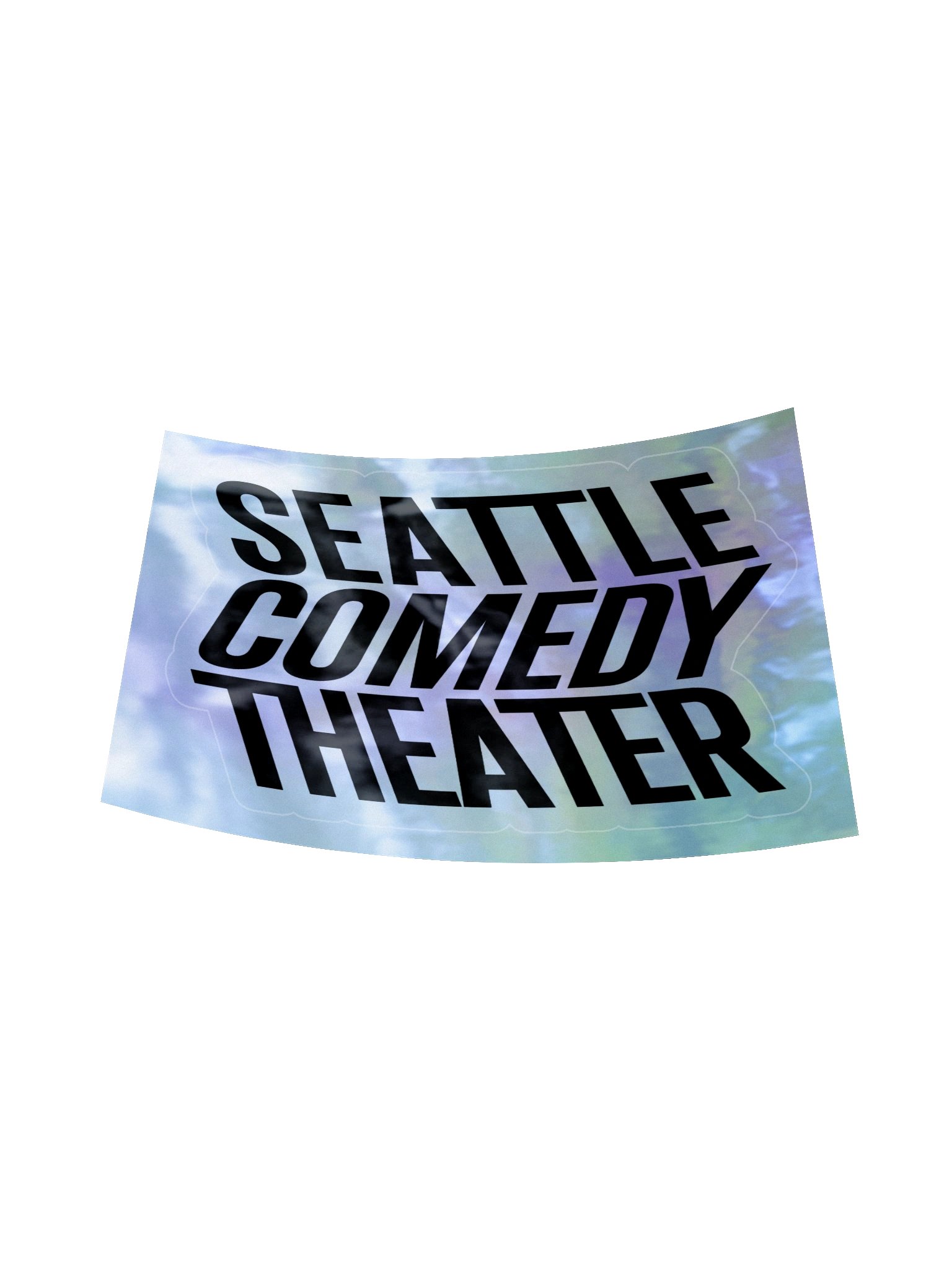 Seattle Comedy Holographic Sticker product image (6)