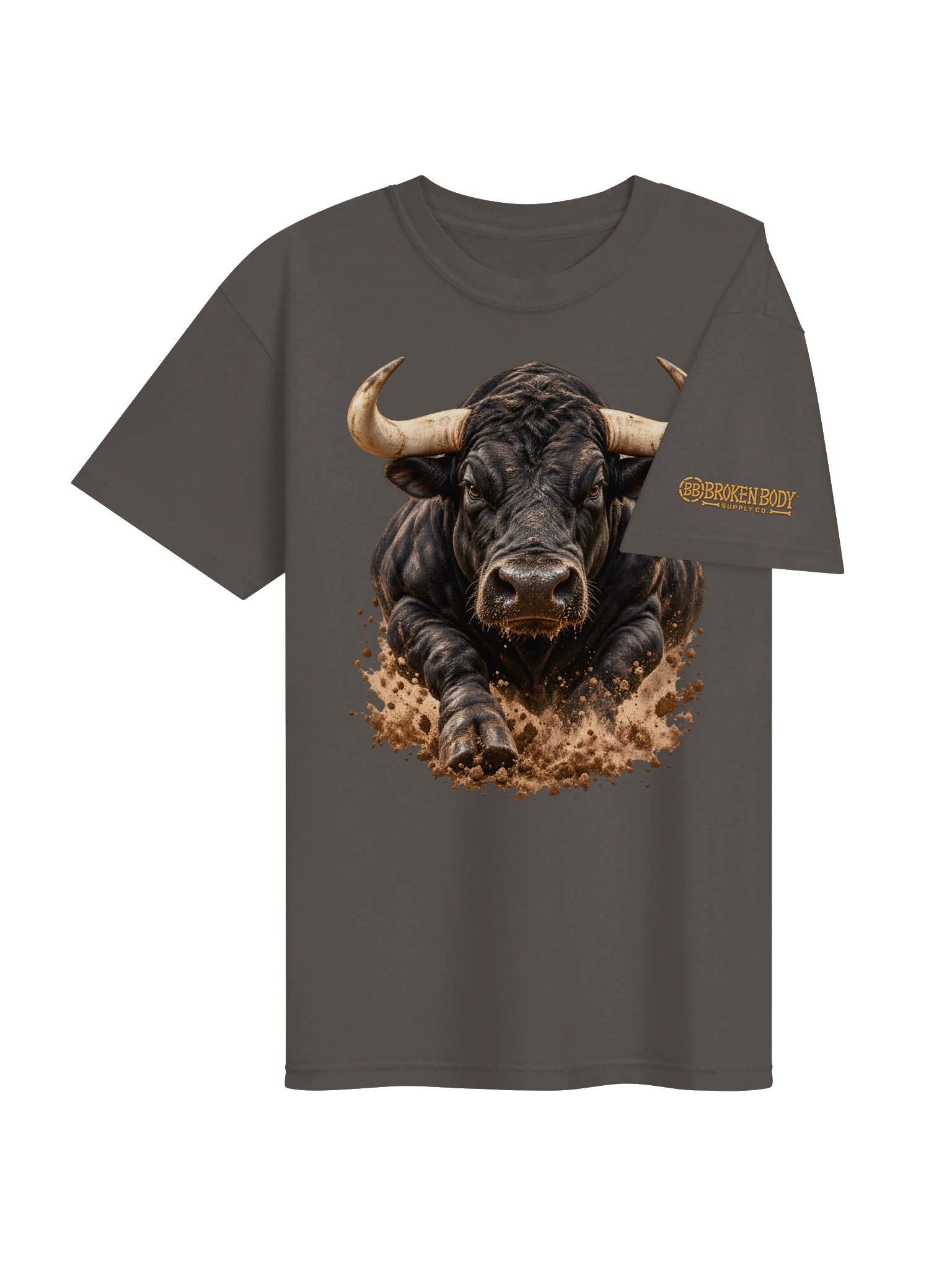 Funny Bull Riding Shirt — Bull Shit Two-Sided Rodeo Tee | Broken Roughstock™ product image (6)