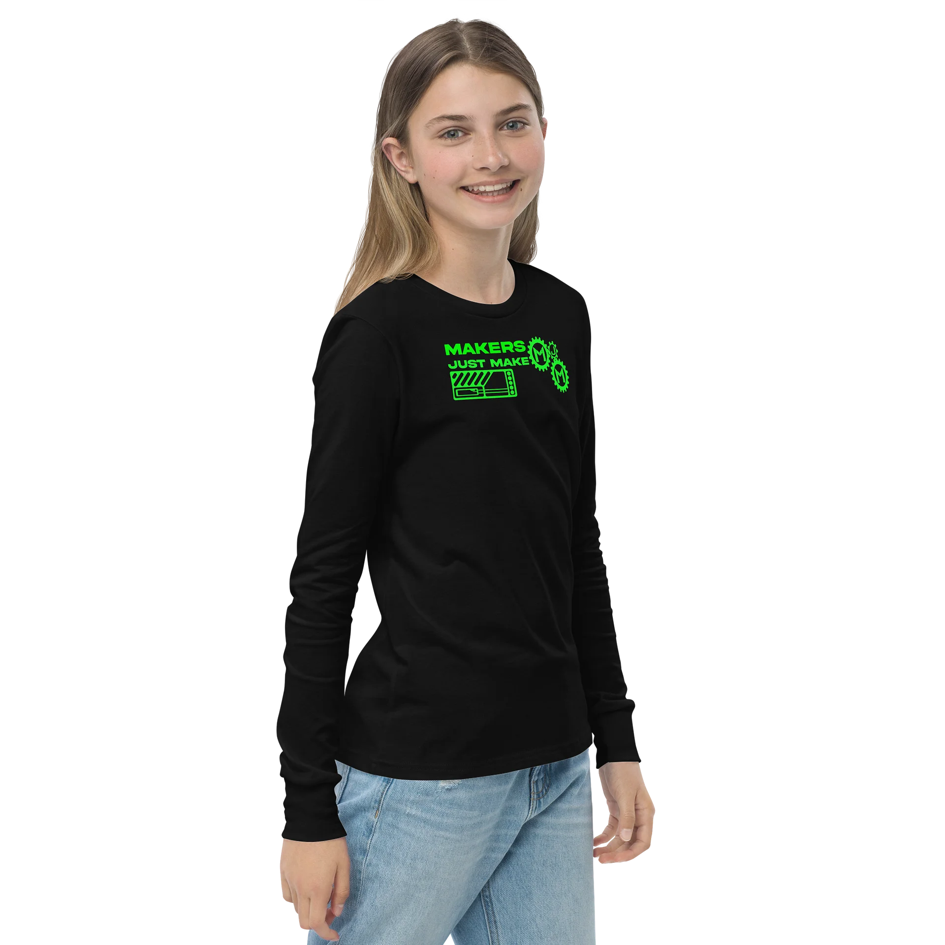 Youth Hacker Long Sleeve product image (4)
