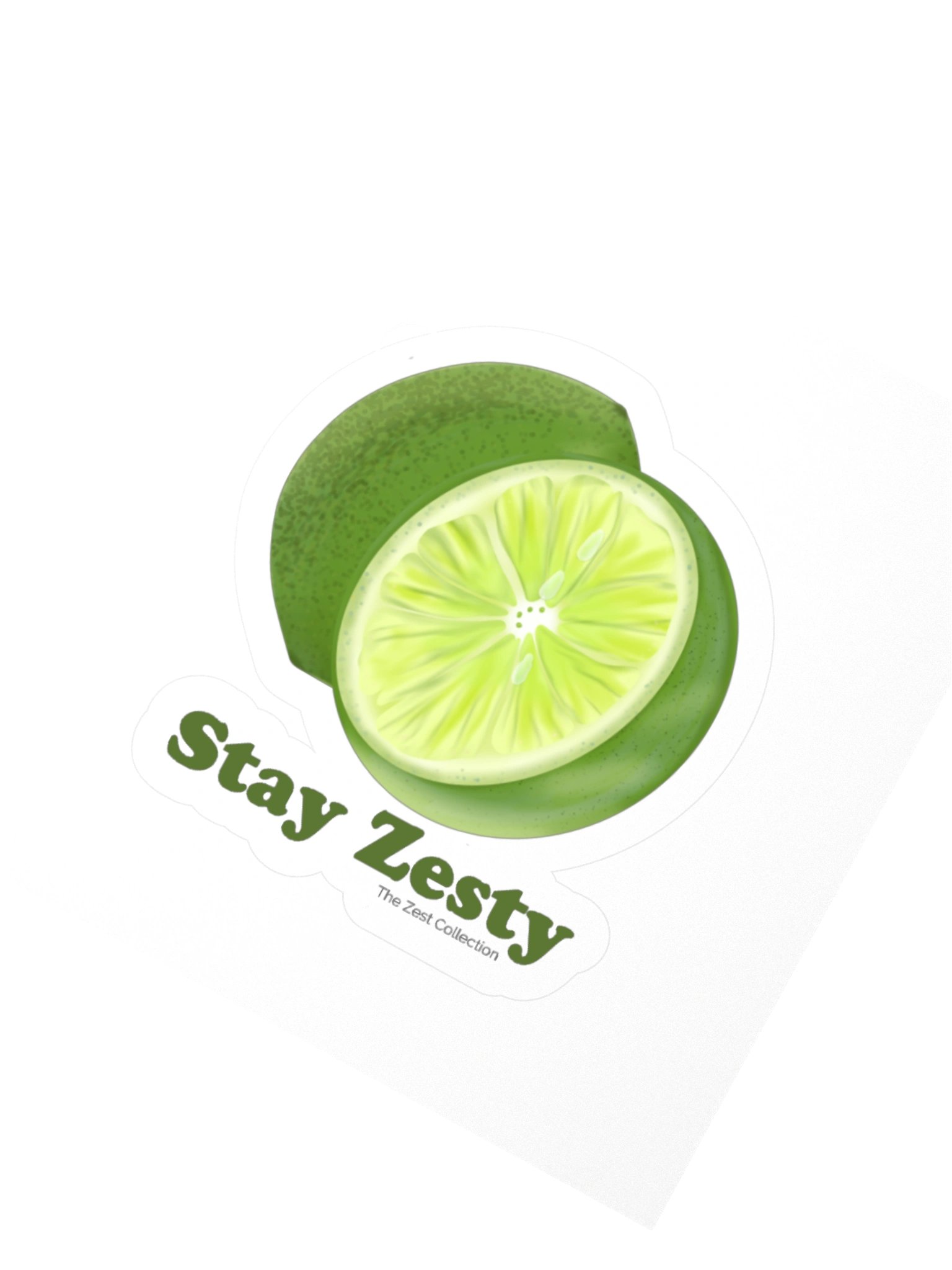 Stay Zesty – Kiss Cut Stickers product image (5)