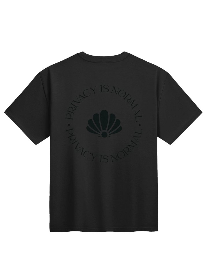 Privacy Is Normal Boxy Heavy Tee product image (2)