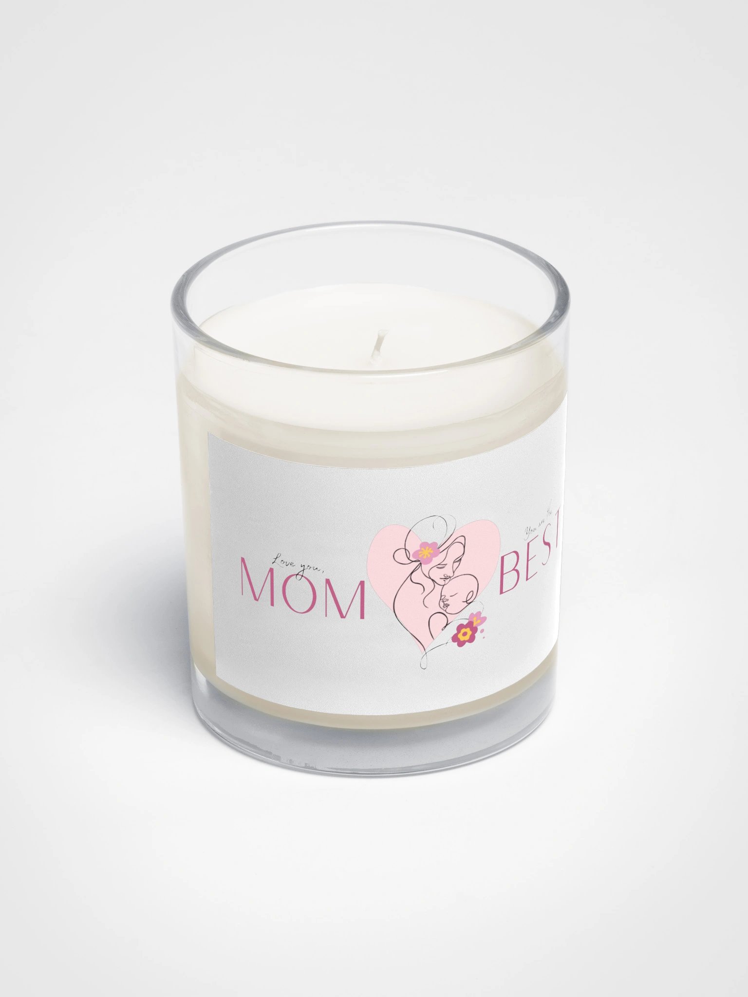 Love You, Mom Heart Candle product image (2)