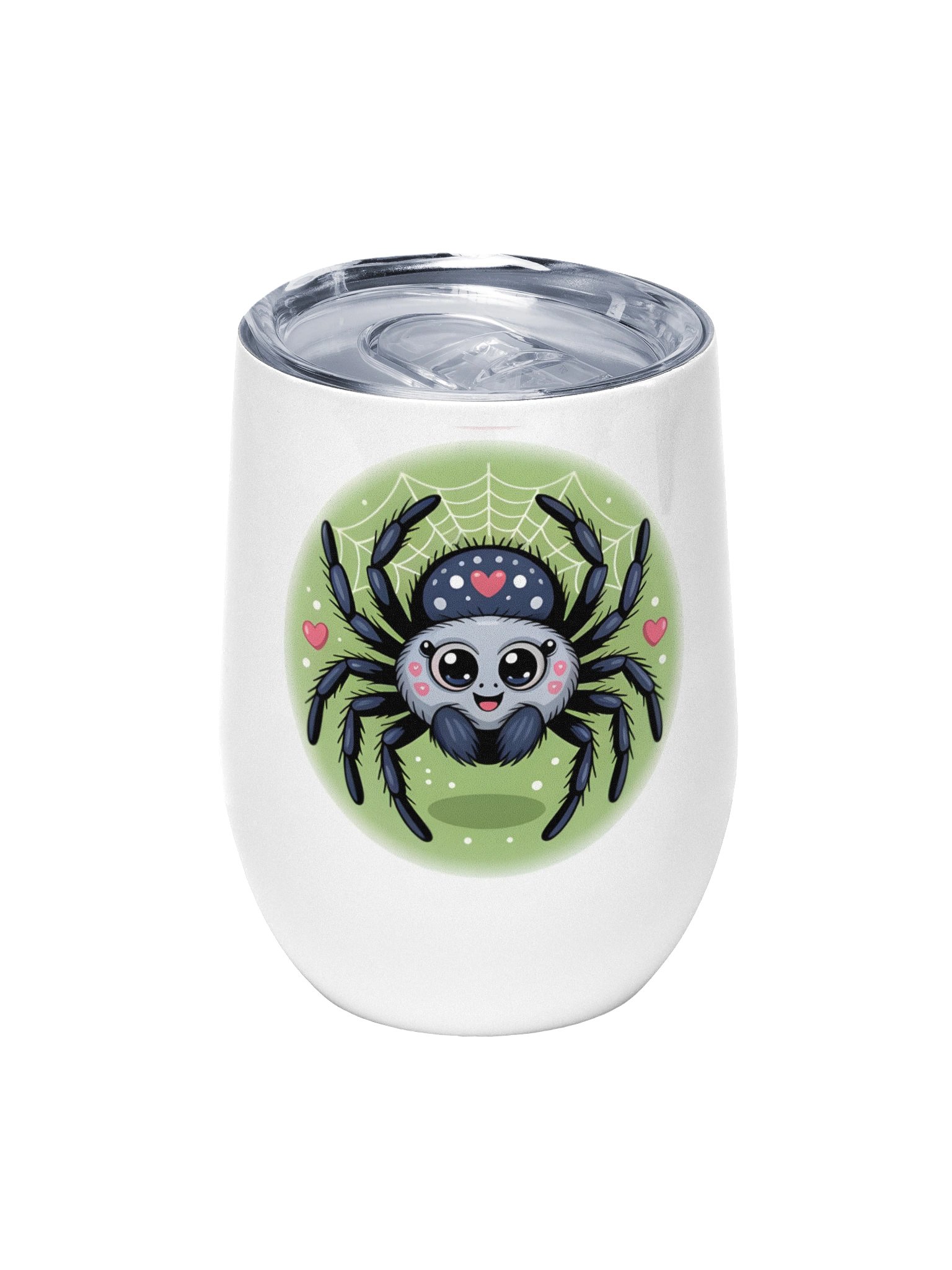 Happy Spooder Green Tumbler product image (1)