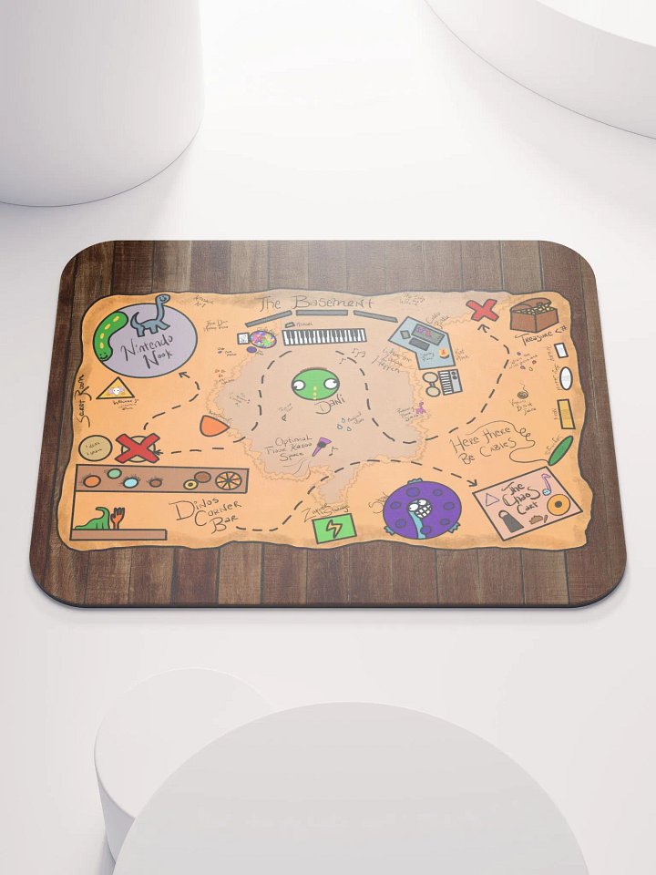 Basement Map Mouse Pad product image (2)