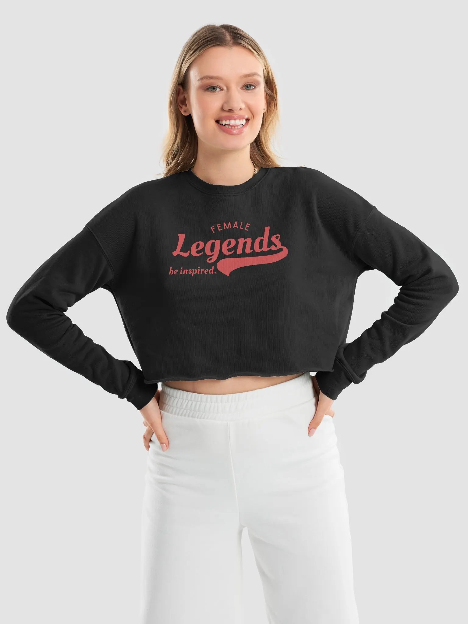 Female Legends Cropped Tee. product image (27)