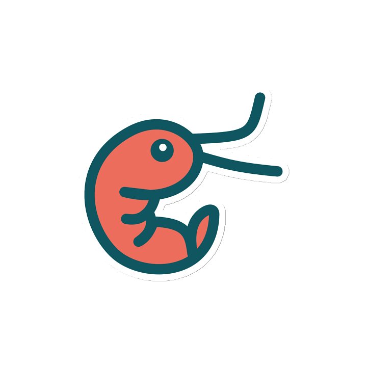 Shrimp on a magnet product image (2)