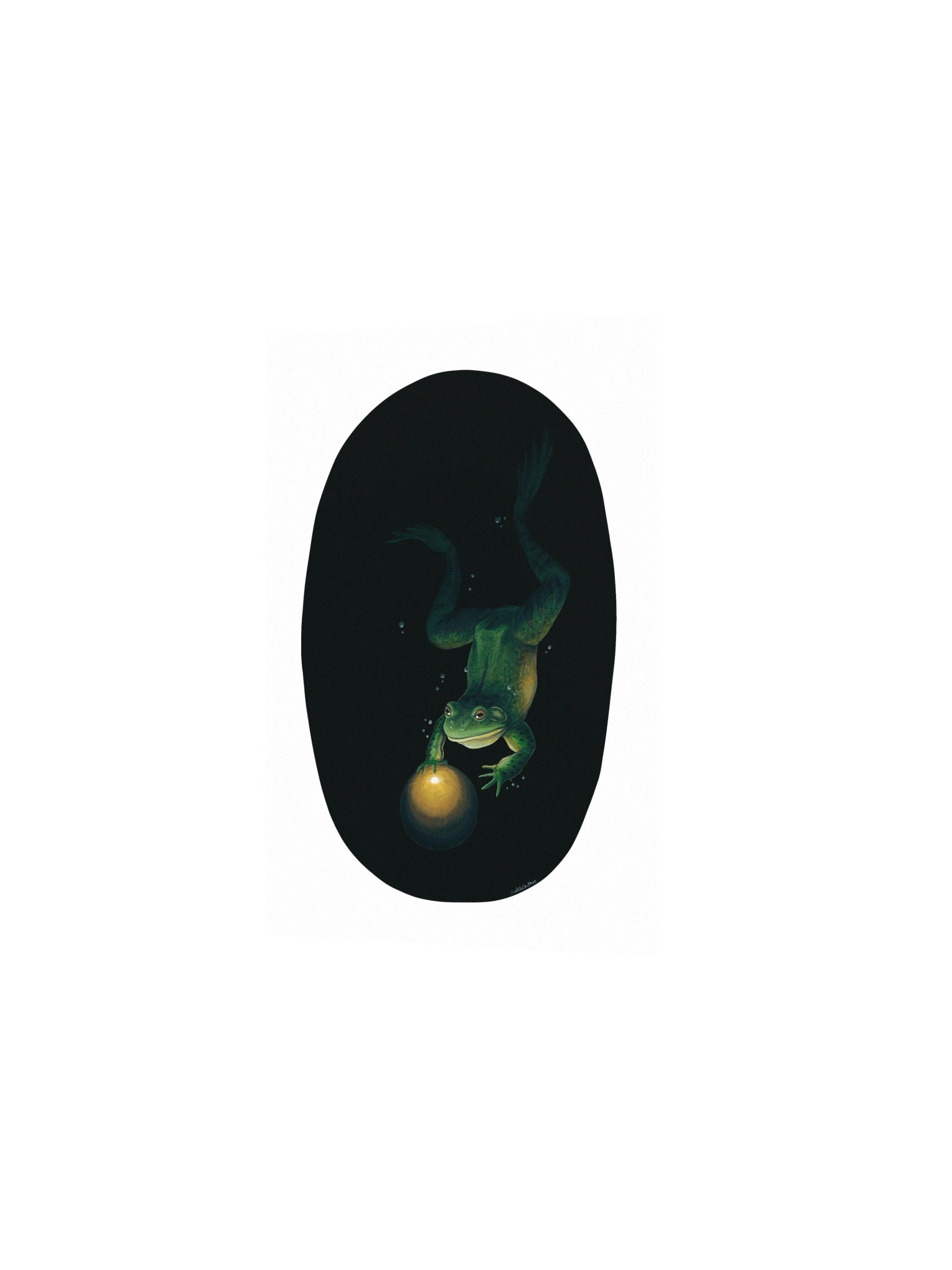 Frog Prince - Art Print product image (7)