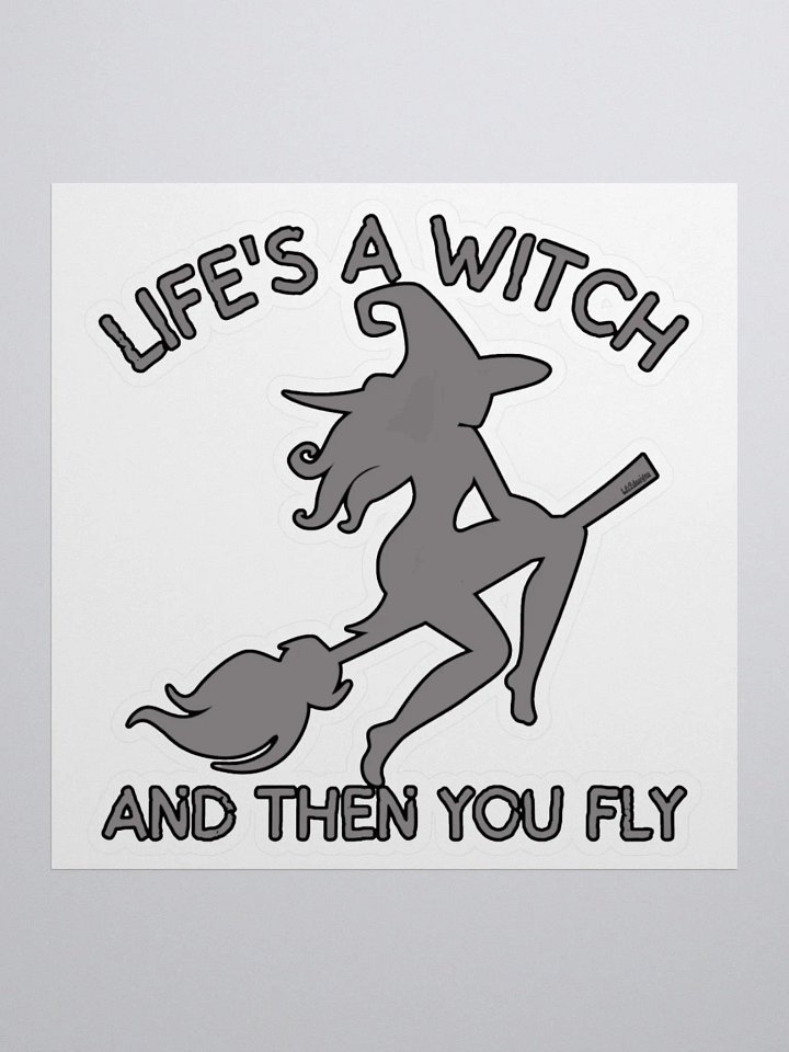 LIFE'S A WITCH AND THEN YOU FLY product image (2)