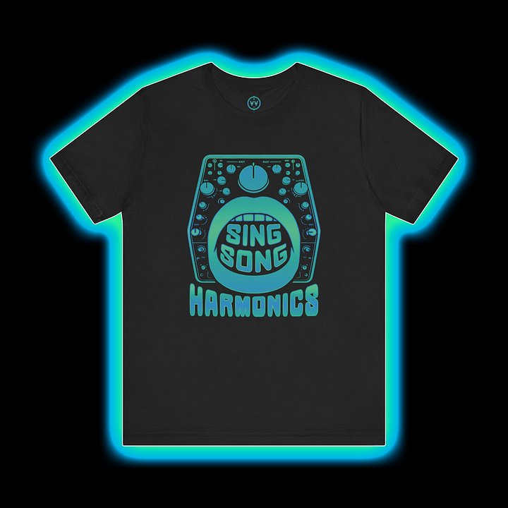 Sound Designer T-Shirt - Sing Song Harmonics/Filter Mouth (Modular Synth Musician) product image (1)