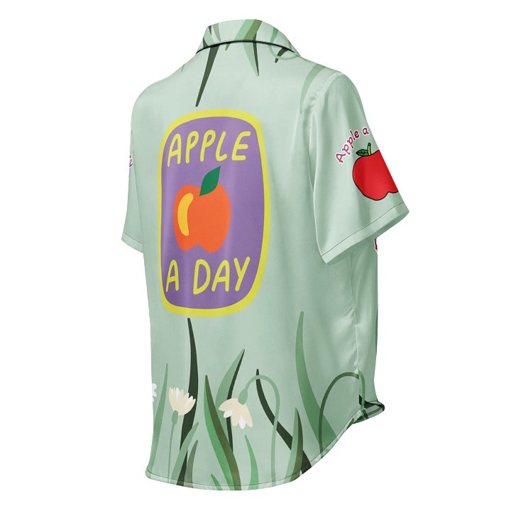 Apple A Day Silky Pajama Top product image (2)