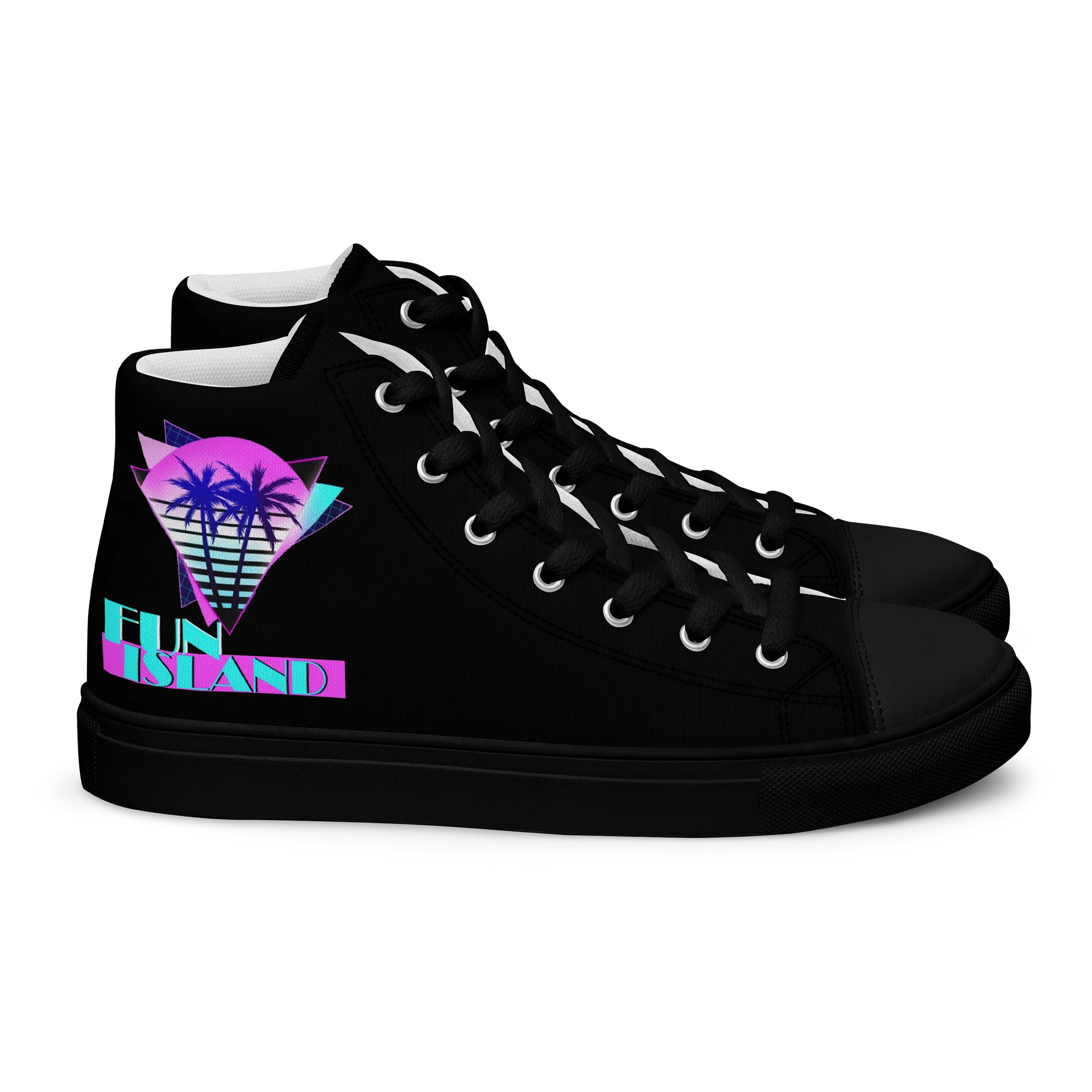CANVAS SHOES WOMENS BLACK product image (2)
