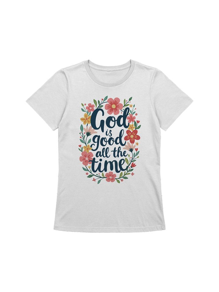 Women's Supersoft Relaxed-fit T-Shirt God Is Good All The Time product image (1)