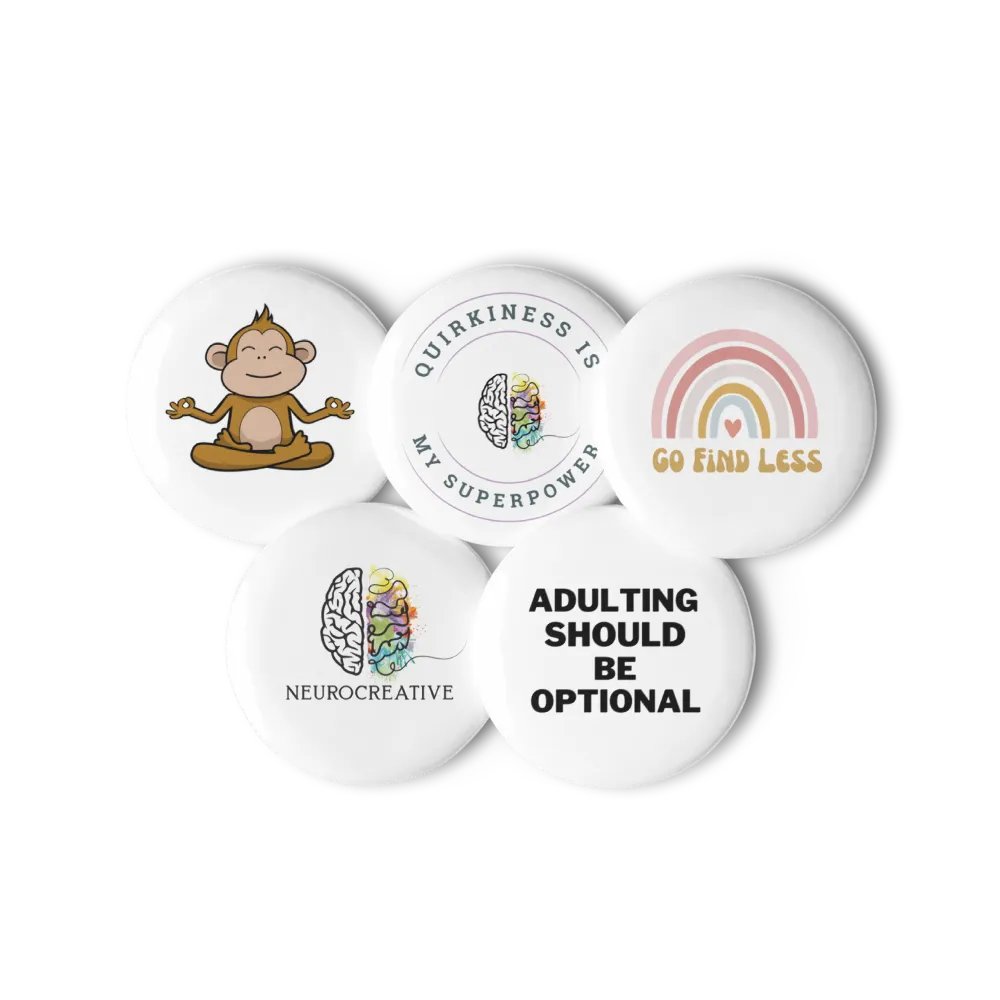 Neurodivergent Pins product image (11)