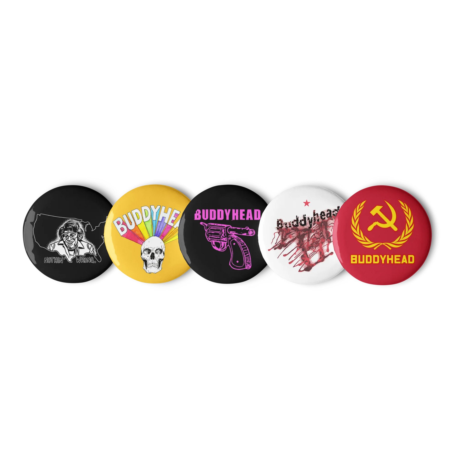 Buddyhead Pin Set product image (1)