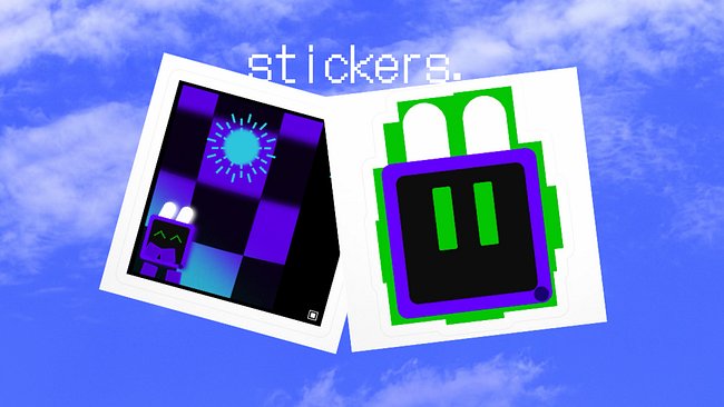 stickers.