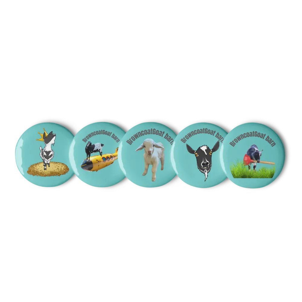Goats Pin Button Set product image (3)