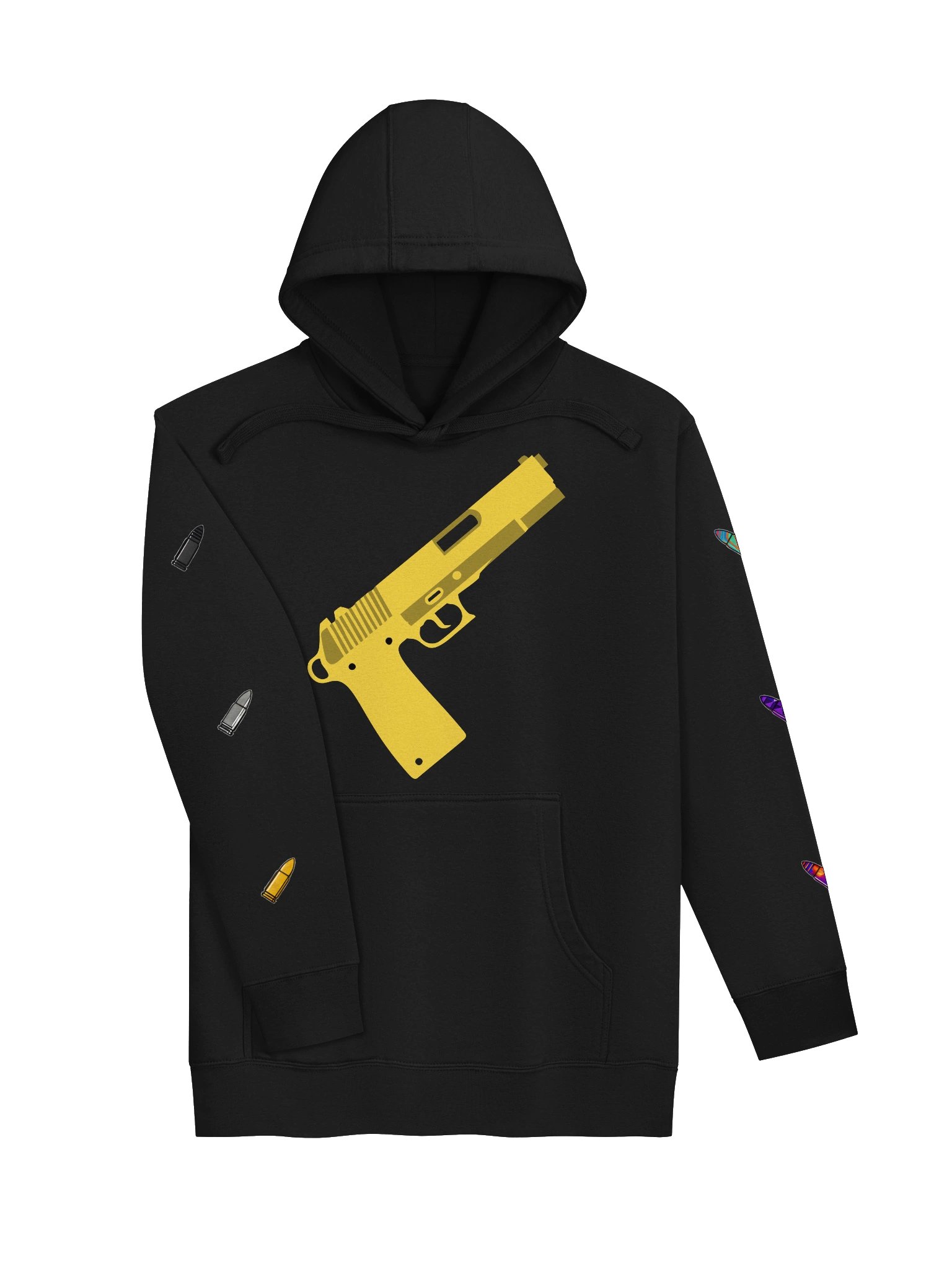 Gold Pistol - Cotton Heritage Unisex Premium Hoodie (Printed) product image (3)