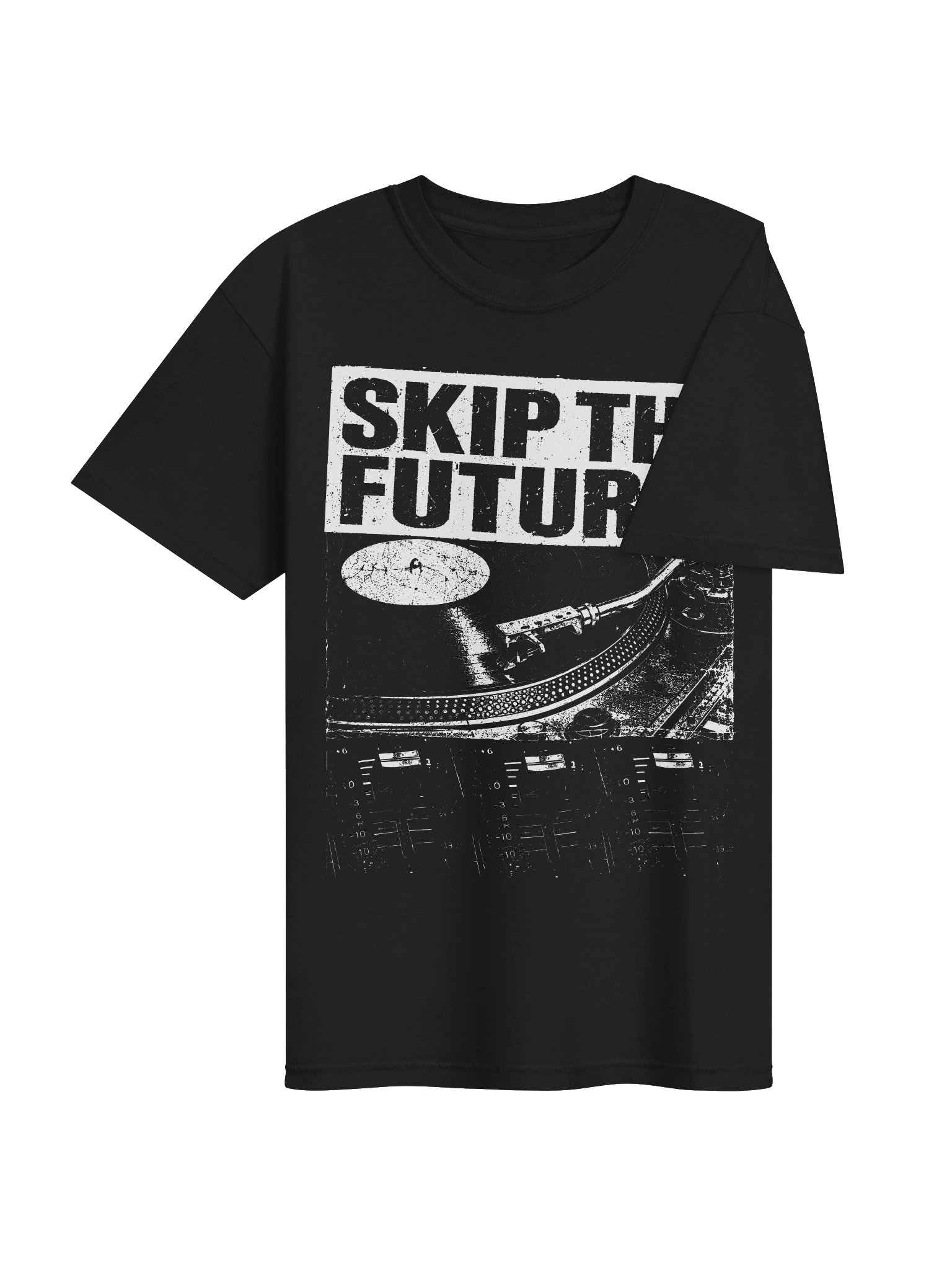 Skip the Future Vinyl Record Heavyweight Graphic Tee product image (4)