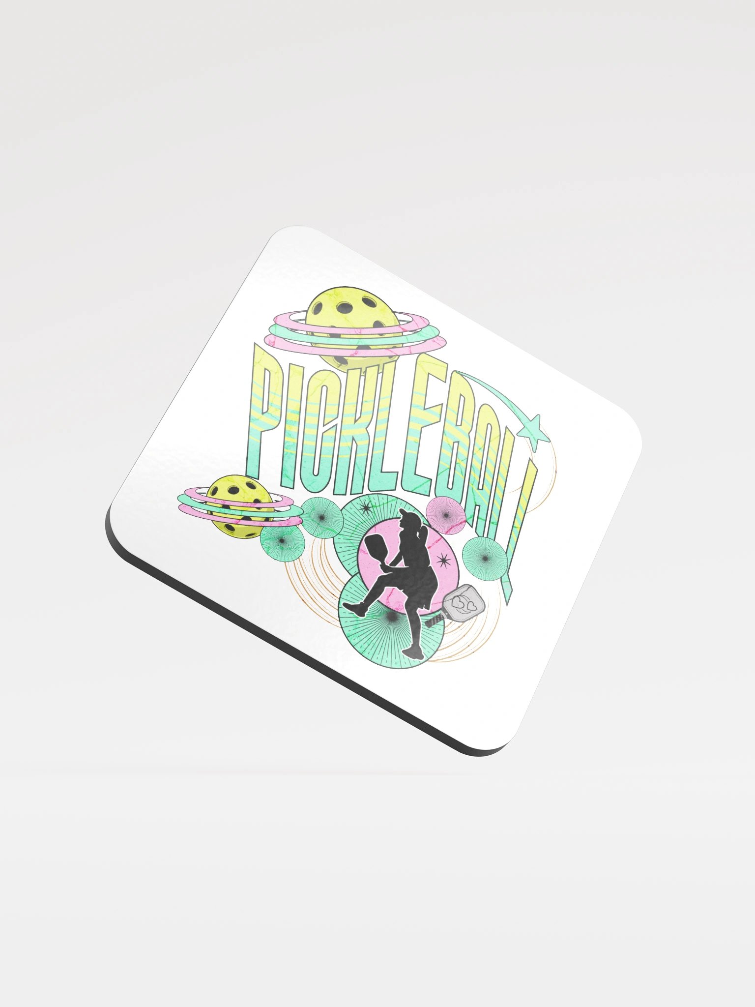 Pickleball Space Coaster Set product image (2)