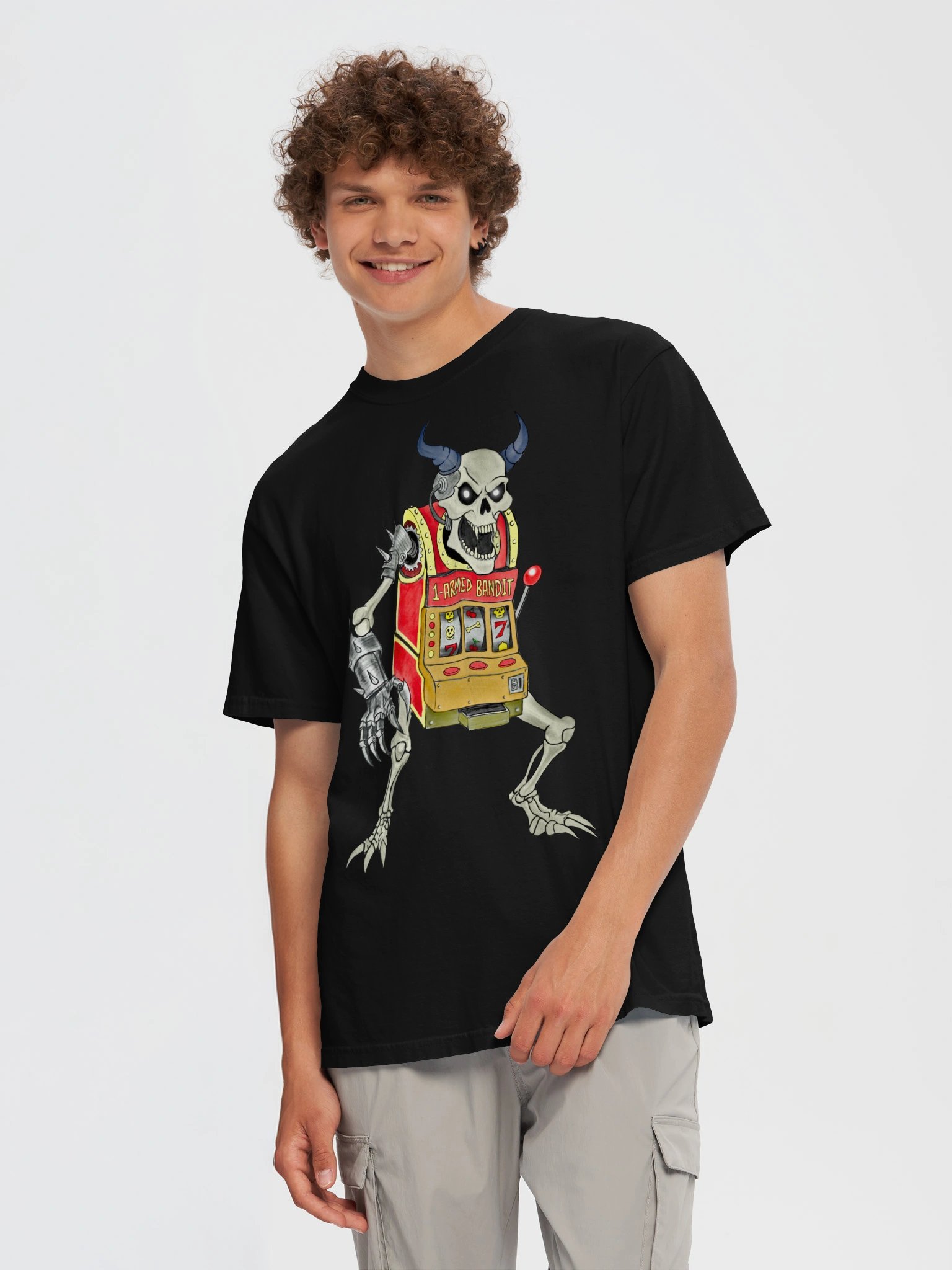 1-Armed Bandit FULL ART T-Shirt (DEATHSLOTS) product image (9)