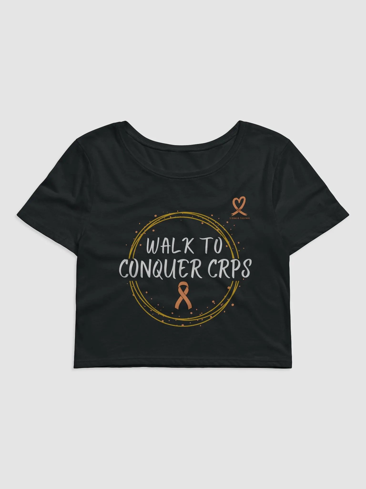 OFFICIAL Walk To Conquer CRPS Crop Top product image (1)