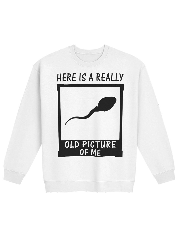 Here Is A Really Old Picture Of Me Sweatshirt product image (1)