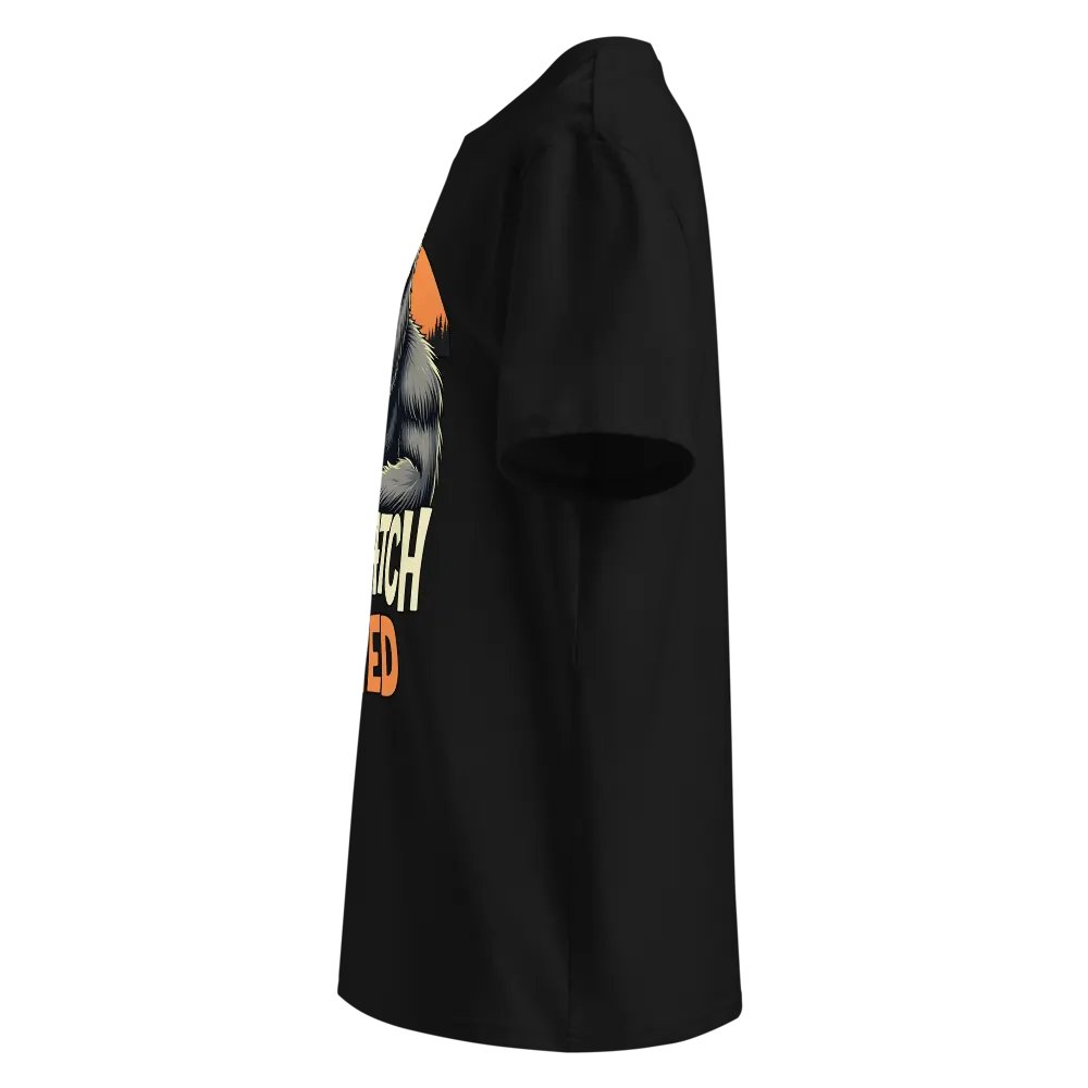 Sass-quatch Sunset Organic Tee product image (2)