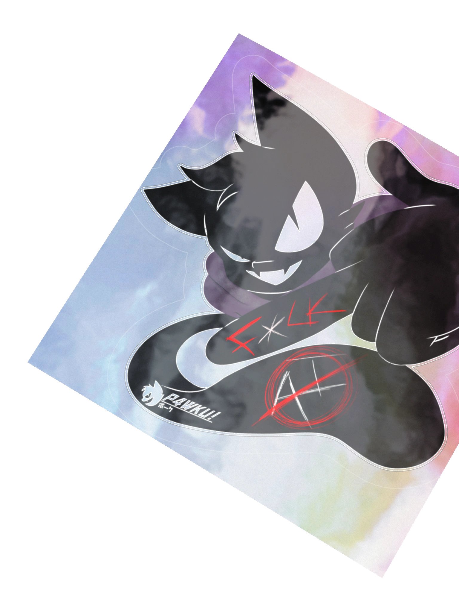 P4wku!- F*CK Ai (Holo-Sticker) product image (2)