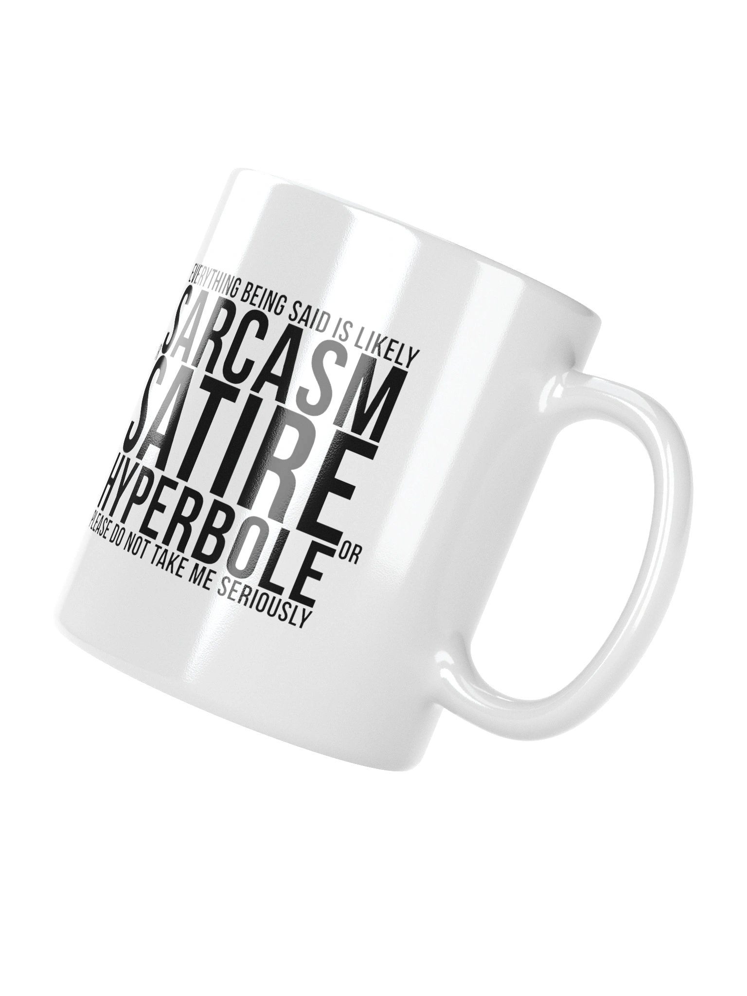 Sarcasm Mug (Black) product image (4)
