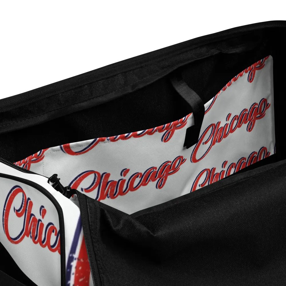 Vintage Chicago Script Duffle Bag product image (7)
