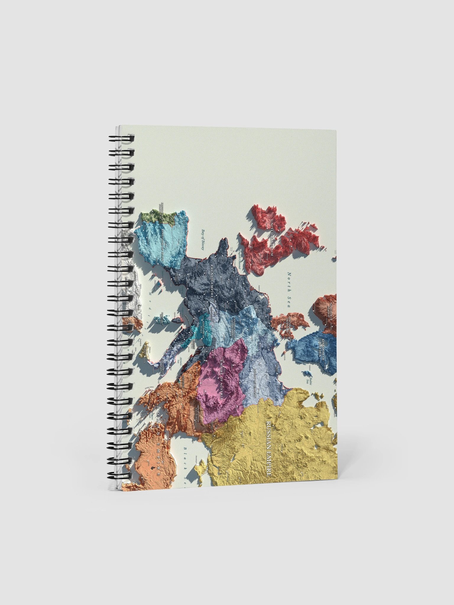 Napoleonic Europe - 1812 - Spiral Journal product image (1)