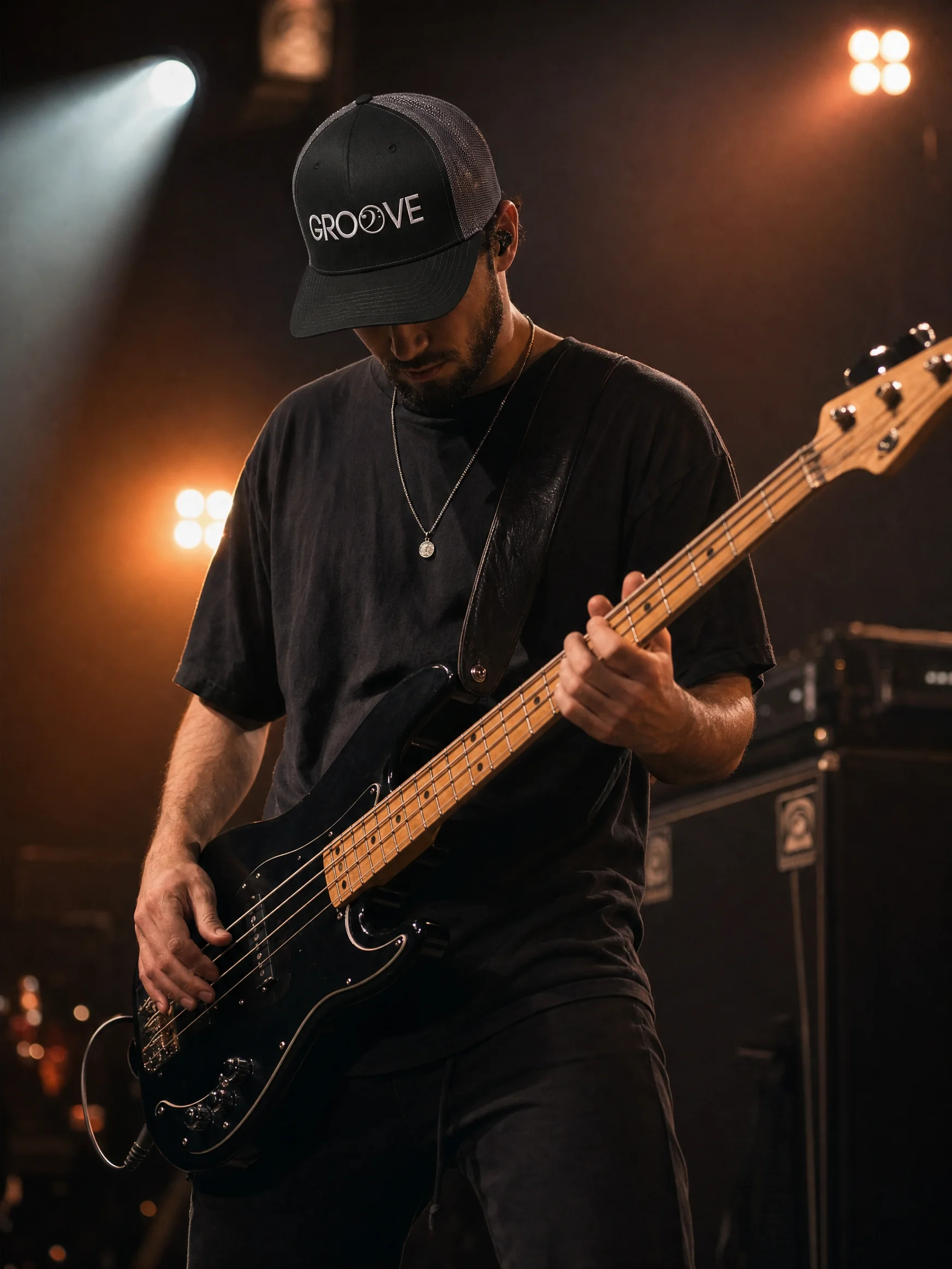 The Original GROOVE Pocket Bassist Trucker Hat product image (12)