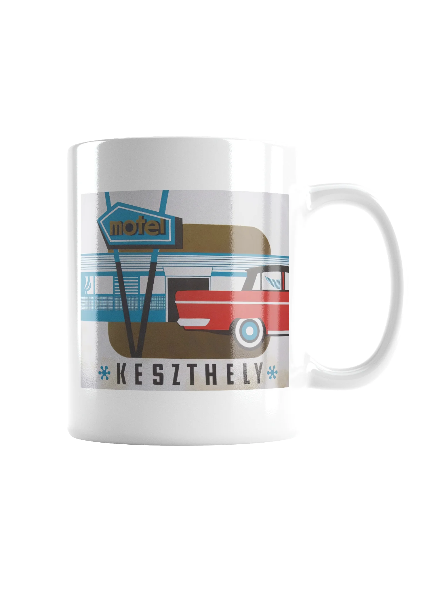Keszthely Motel Mug product image (1)