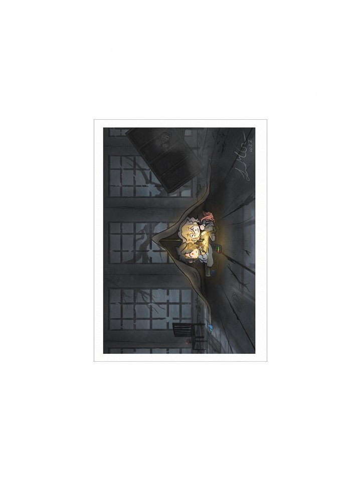 Haunted House Campsite Print product image (2)