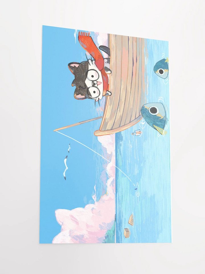 August Fishing Poster product image (4)