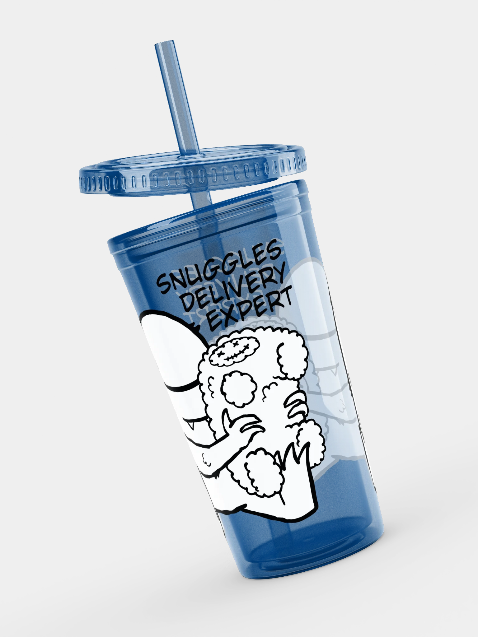 Snuggles Delivery Expert Plastic Tumbler product image (3)