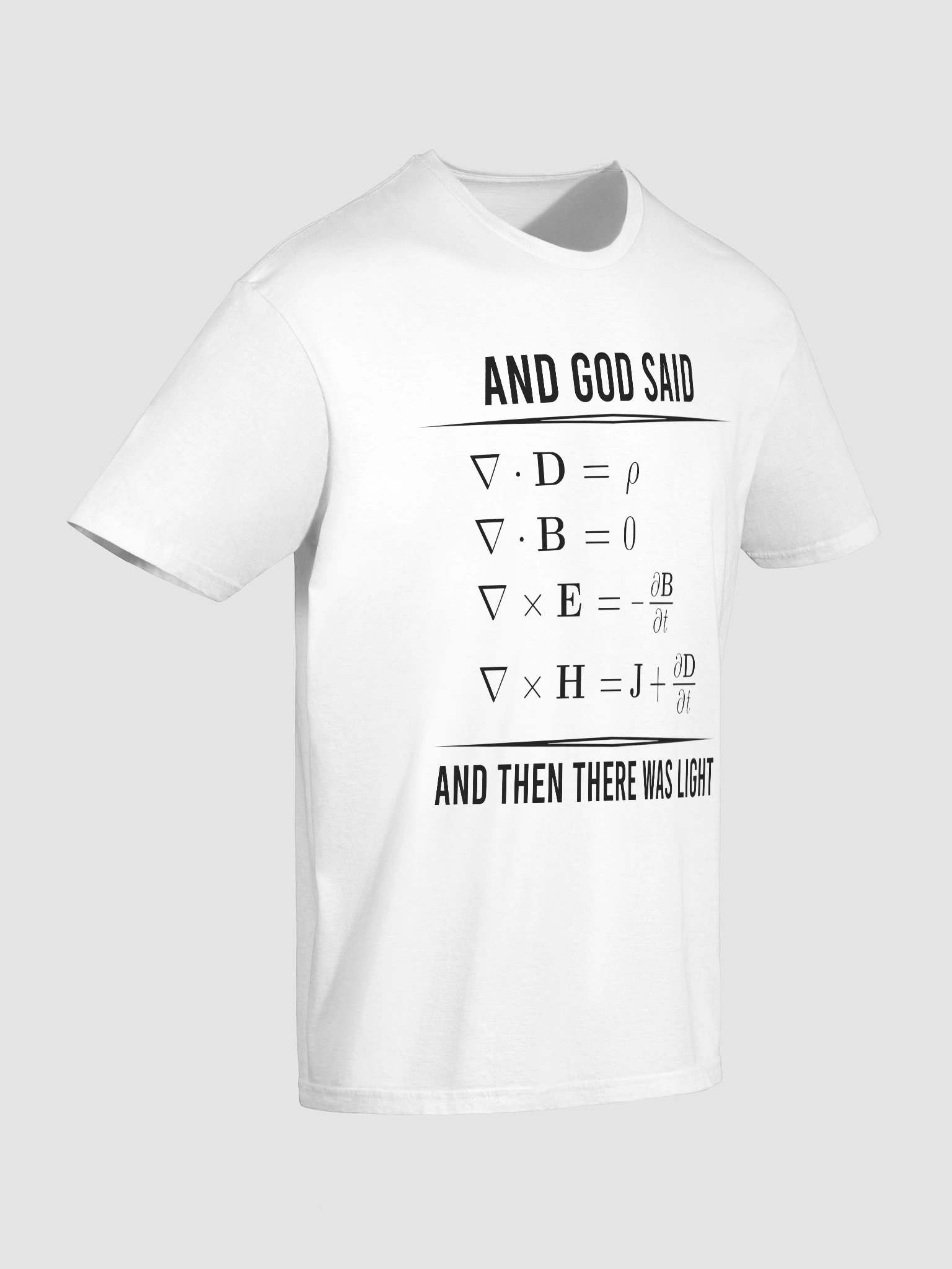 Maxwell Equations T Shirt product image (2)